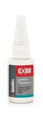 Nowy CX-80 KKlej cyjanoakrylowy elastyczny Bondicx48 50g